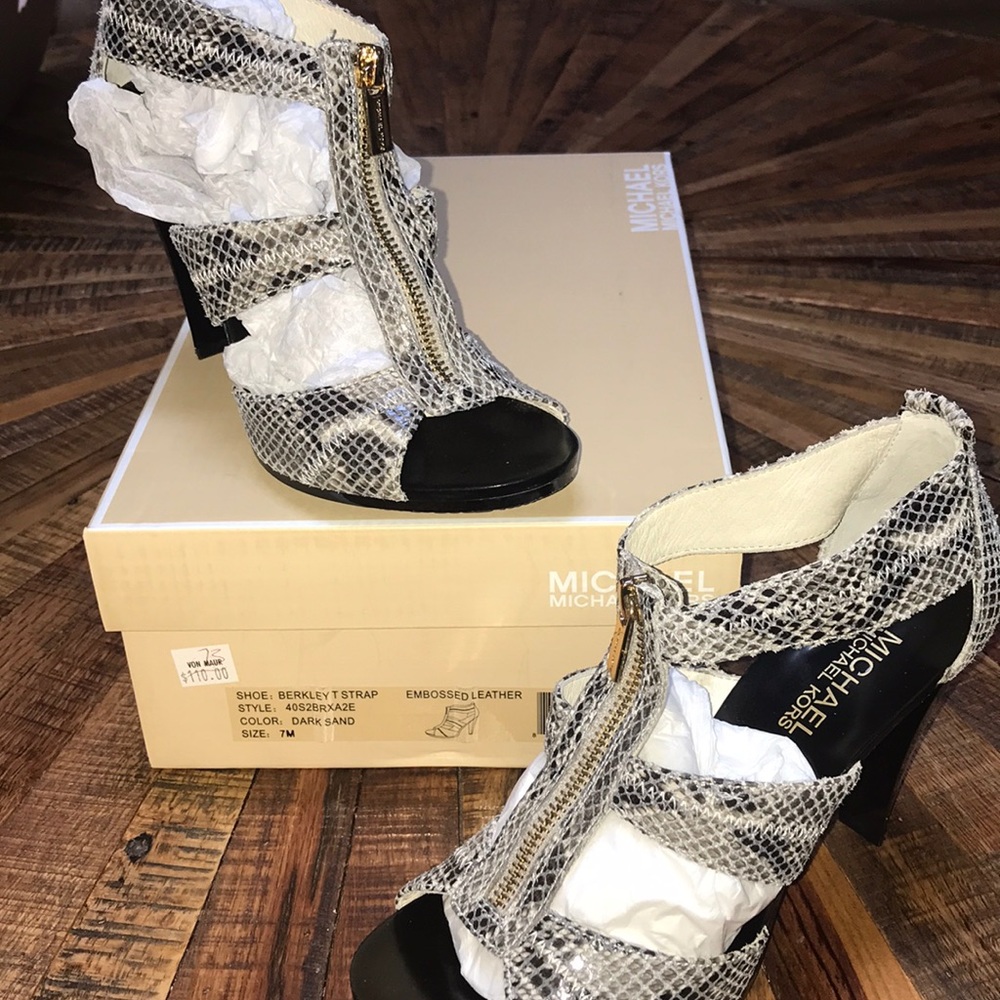 Michael Kors “Berkley” T strap heels